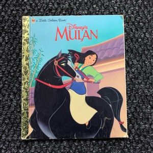 A Little Golden Book Disney’s Mulan Childrens Book